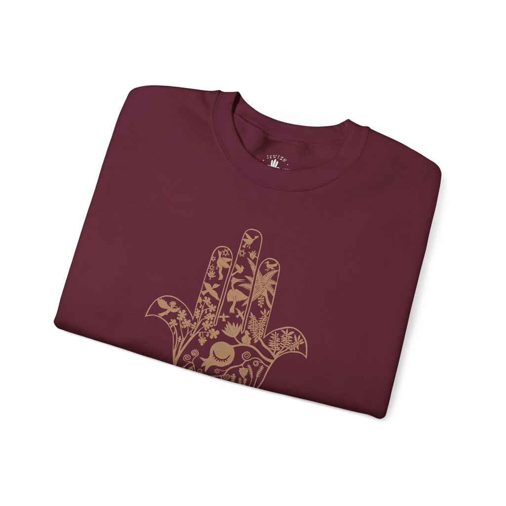 Oasis Hamsa - Crewneck Sweatshirt