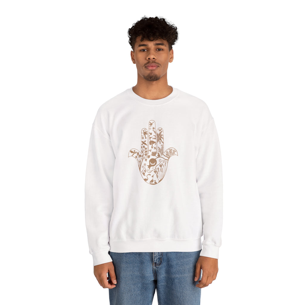 Oasis Hamsa - Crewneck Sweatshirt